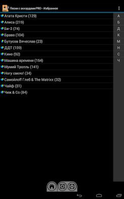 Песни с аккордами PRO для Android скриншот 5