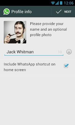 WhatsApp Messenger для Android скриншот 3
